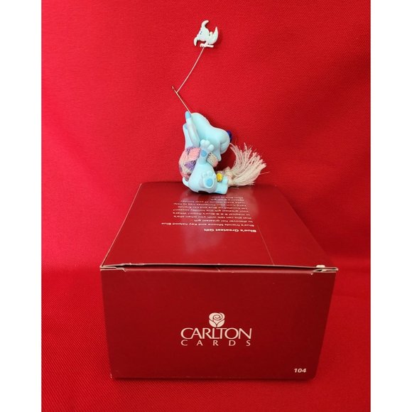 Carlton Cards Heirloom Blue's Greatest Gift Christmas Ornament 2004 - Picture 7 of 11